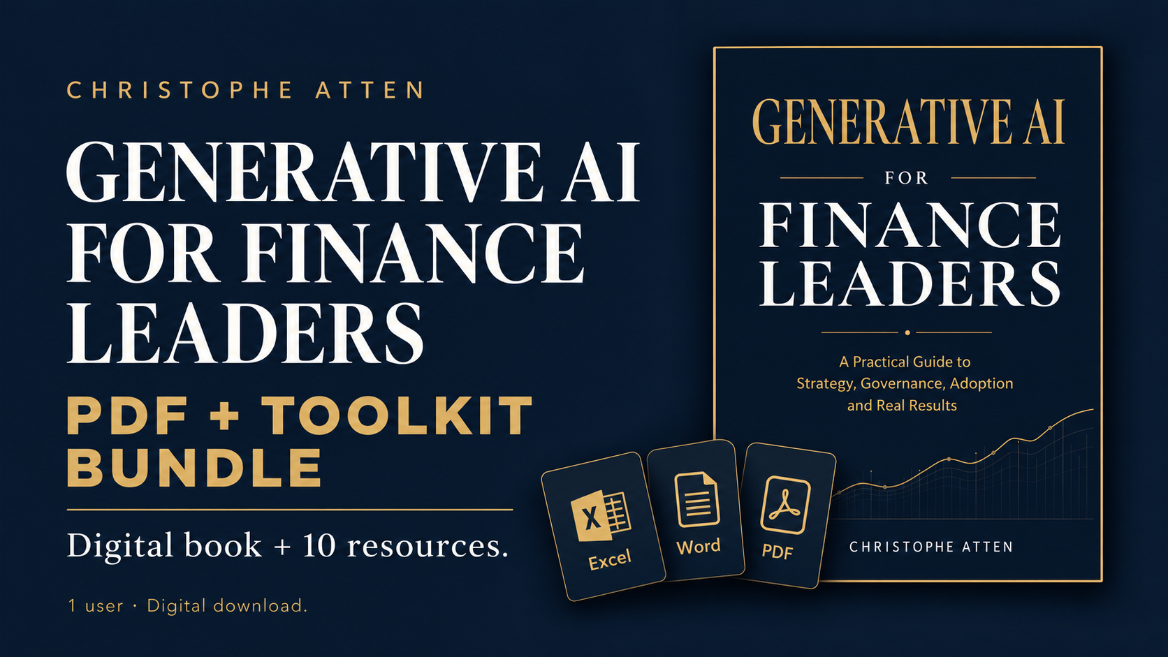 Generative AI for Finance Leaders Toolkit Bundle