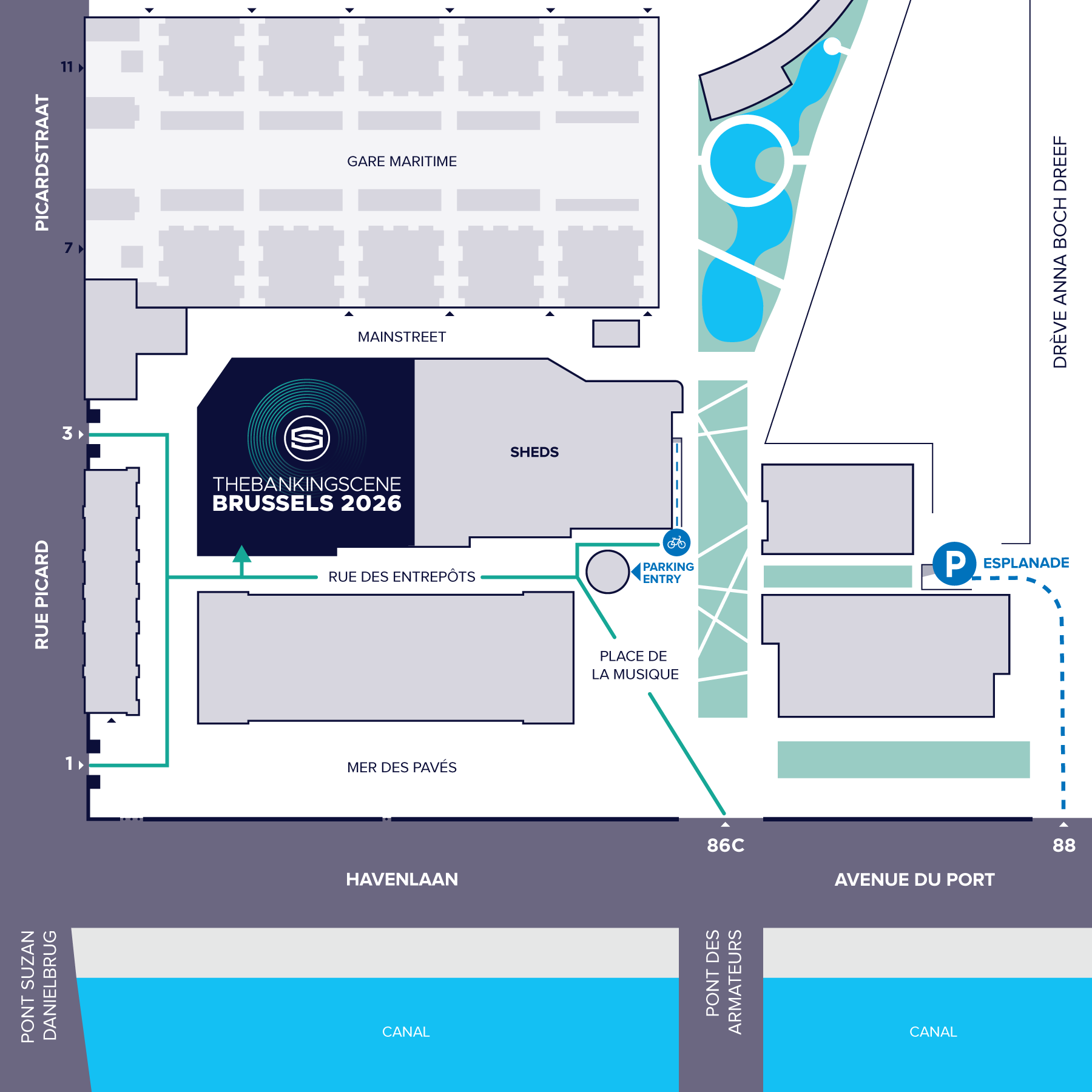 Tour Taxis Plan 2026 Overview